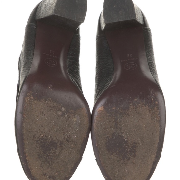 PARIS-edenburgh Chelsea interlocking CC logo boots - Picture 5 of 5